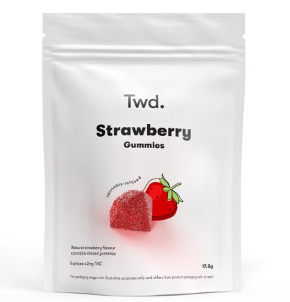 Sativa & Strawberry Gummies (Twd.)