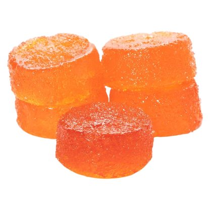 Sour Peach Live Rosin Gummies (Leisure Club)